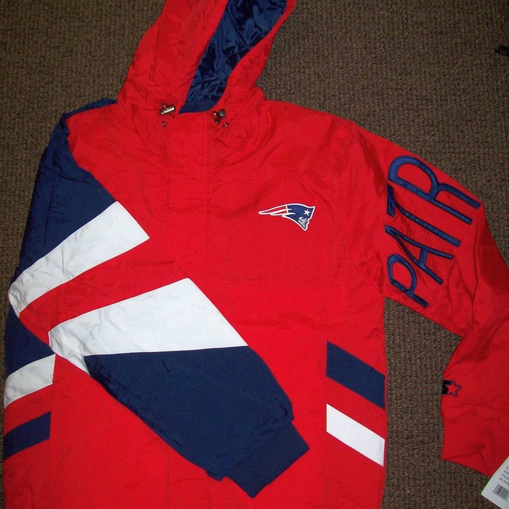 NEW ENGLAND PATRIOTS Knockout STARTER Jacket 3X